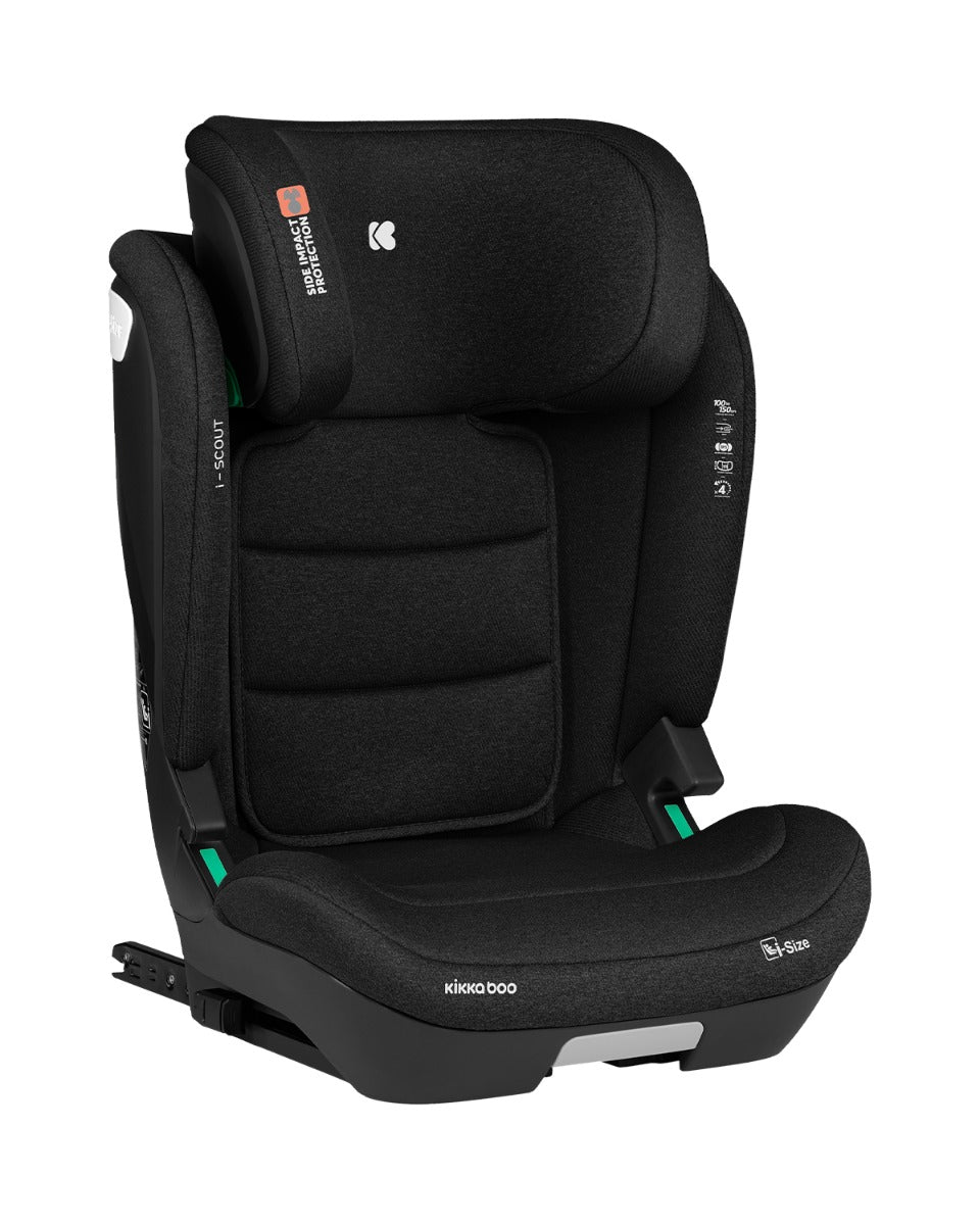 Стол за кола 100-150 см i-Scout i-SIZE Black | Kikkaboo