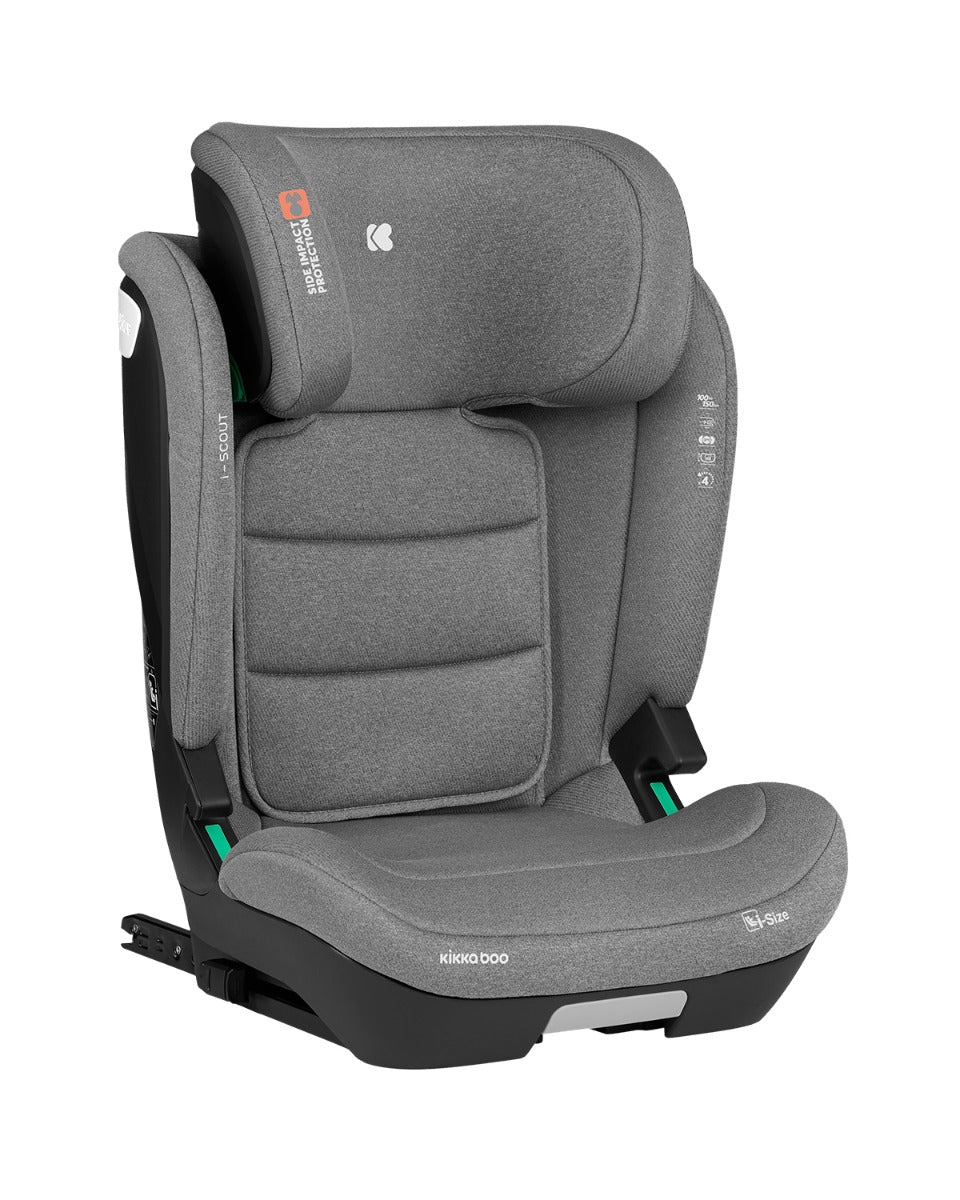 Стол за кола 100-150 см i-Scout i-SIZE Light Grey | Kikkaboo