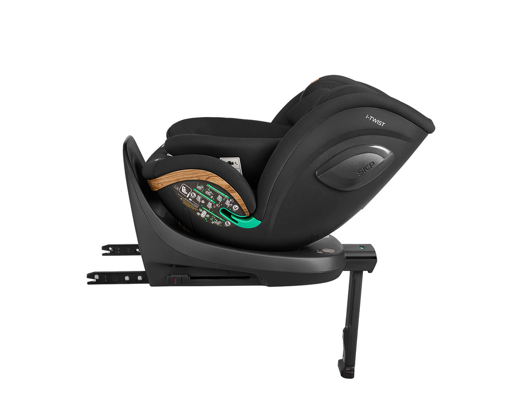 Стол за кола 40-150 см i-Twist i-SIZE Black 2026 - снимка 4