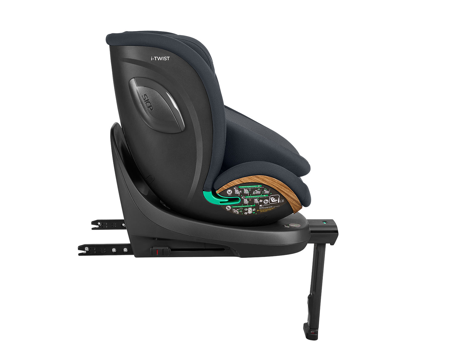 Стол за кола 40-150 см i-Twist i-SIZE Grey 2026 - снимка 3