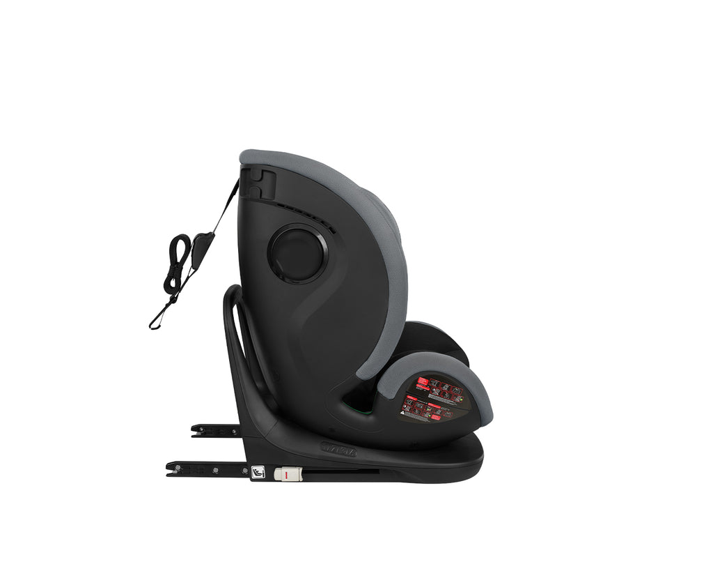Стол за кола 40-150 см i-View i-SIZE Dark Grey - снимка 5