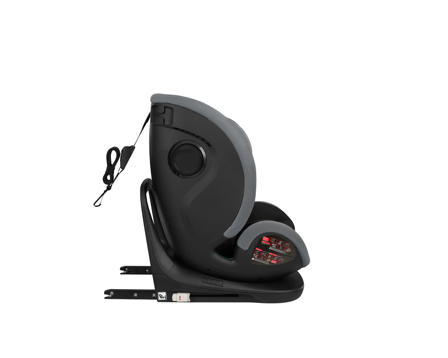 Стол за кола 40-150 см i-View i-SIZE Dark Grey - снимка 5