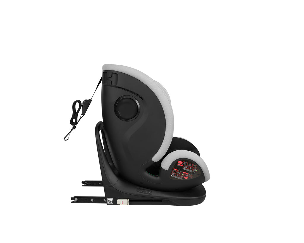 Стол за кола 40-150 см i-View i-SIZE Light Grey - снимка 5