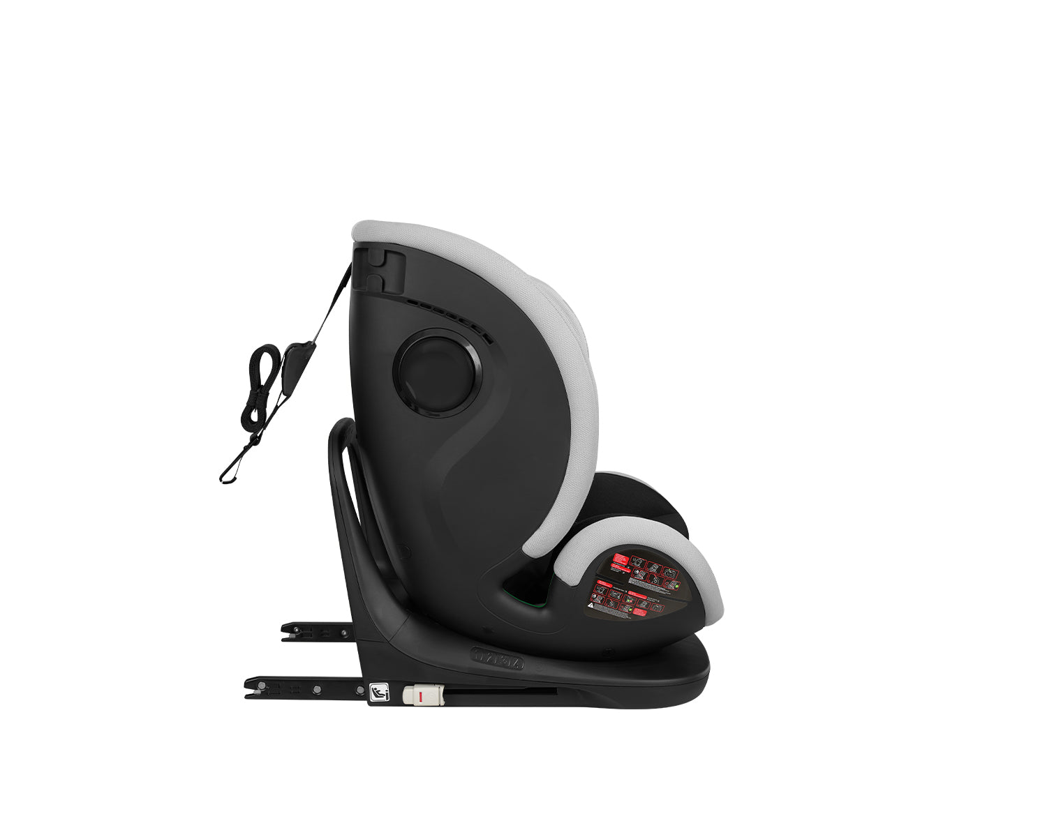 Стол за кола 40-150 см i-View i-SIZE Light Grey - снимка 5