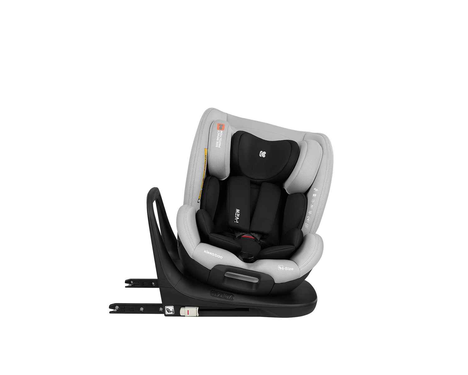 Стол за кола 40-150 см i-View i-SIZE Light Grey - снимка 7