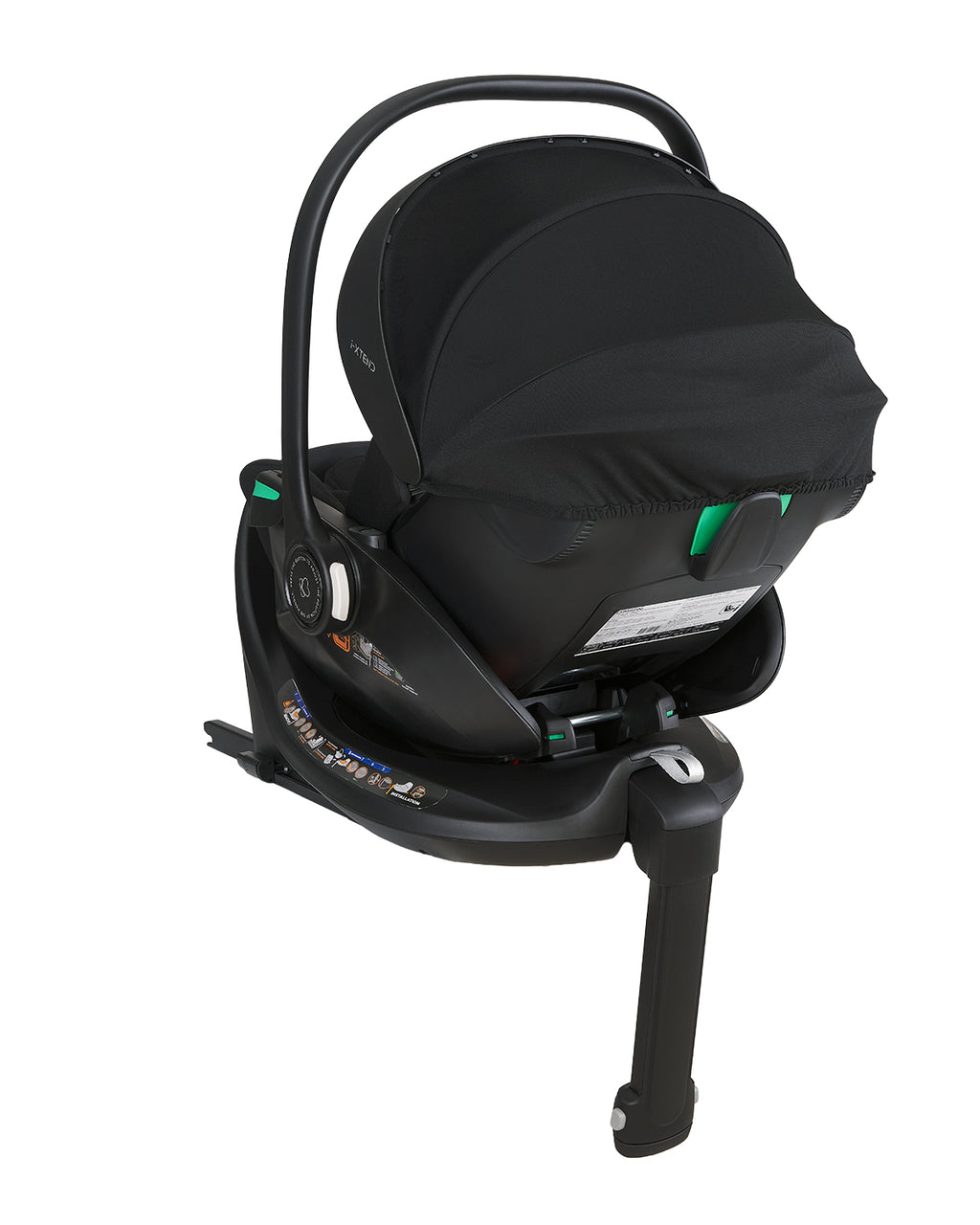 Стол за кола 40-87 см i-Xtend i-SIZE Black - снимка 7