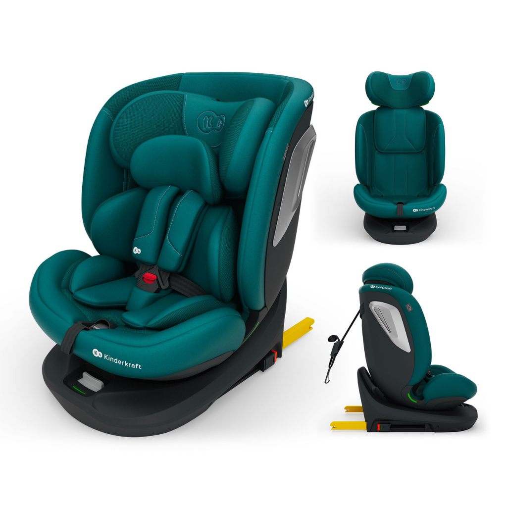 Kinderkraft I-Grow 2 PLUS столче за кола 40-150 cm GREEN - снимка 5
