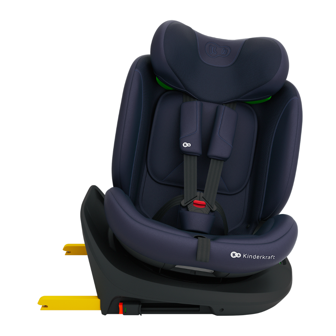 Kinderkraft I-Grow 2 PLUS столче за кола 40-150 cm NAVY - снимка 8