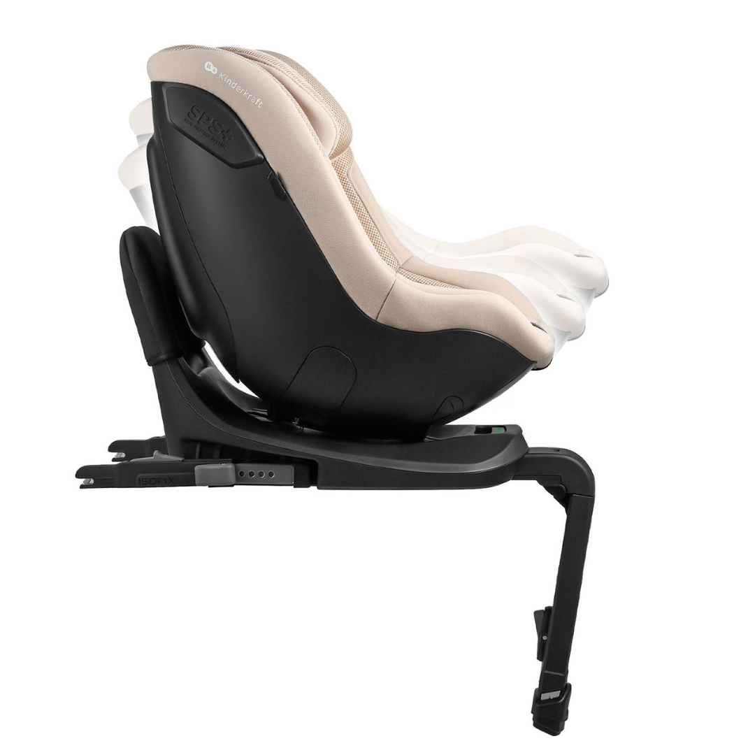 Kinderkraft I-Guard Airflow PRO столче за кола 61-105 cm BEIGE - снимка 7