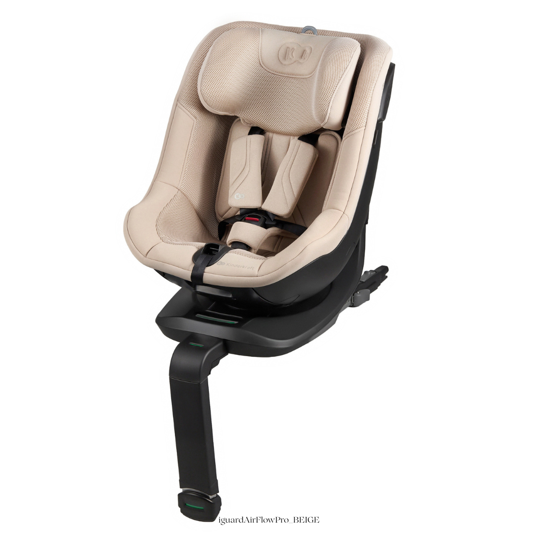 Kinderkraft I-Guard Airflow PRO столче за кола 61-105 cm BEIGE