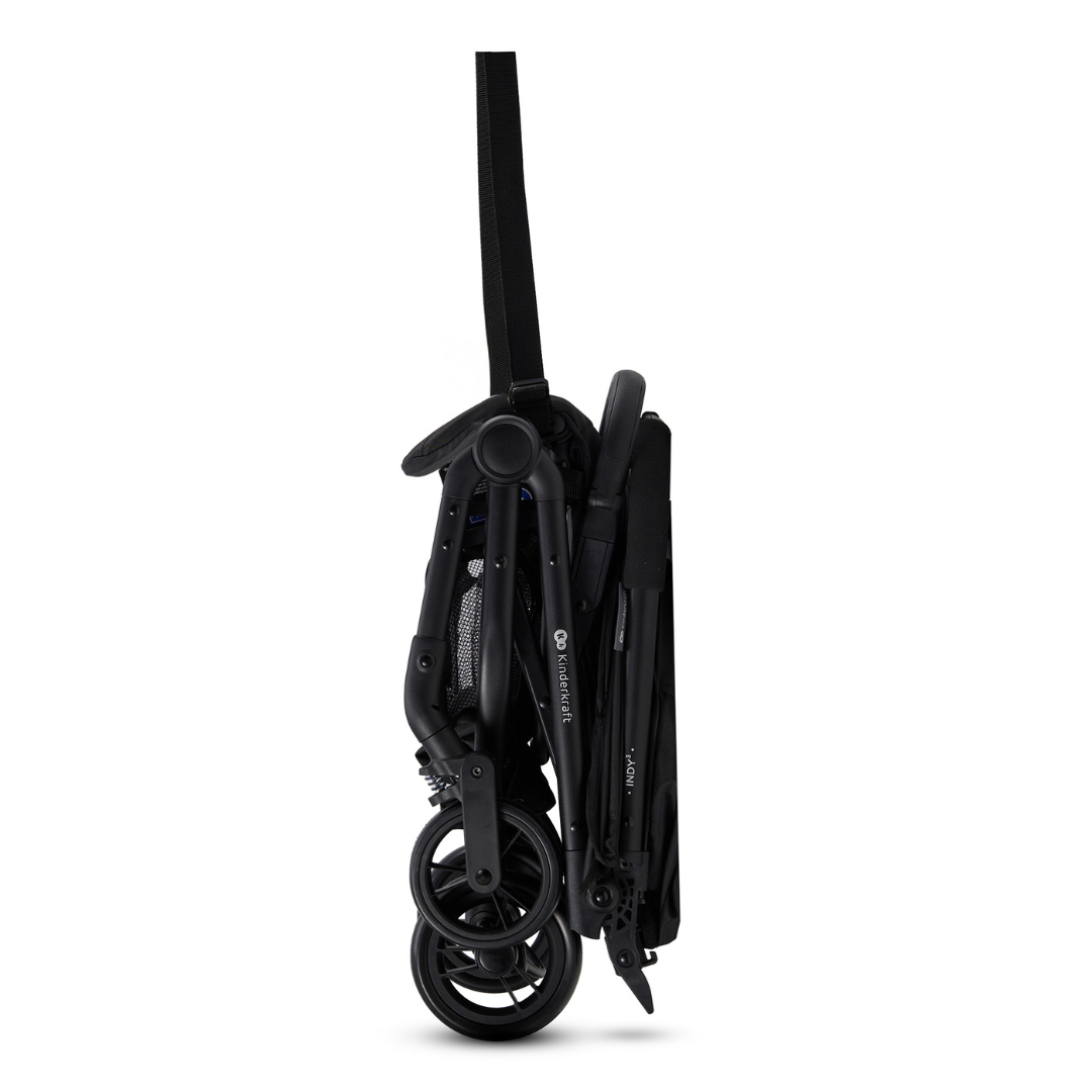 Kinderkraft INDY 3 бебешка количка COAL BLACK - снимка 6