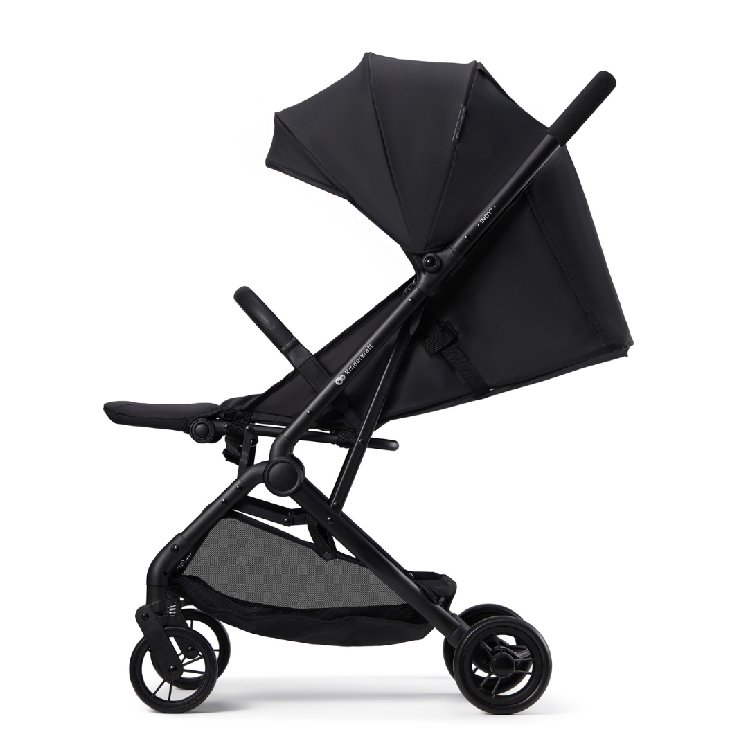 Kinderkraft INDY 3 бебешка количка COAL BLACK - снимка 4