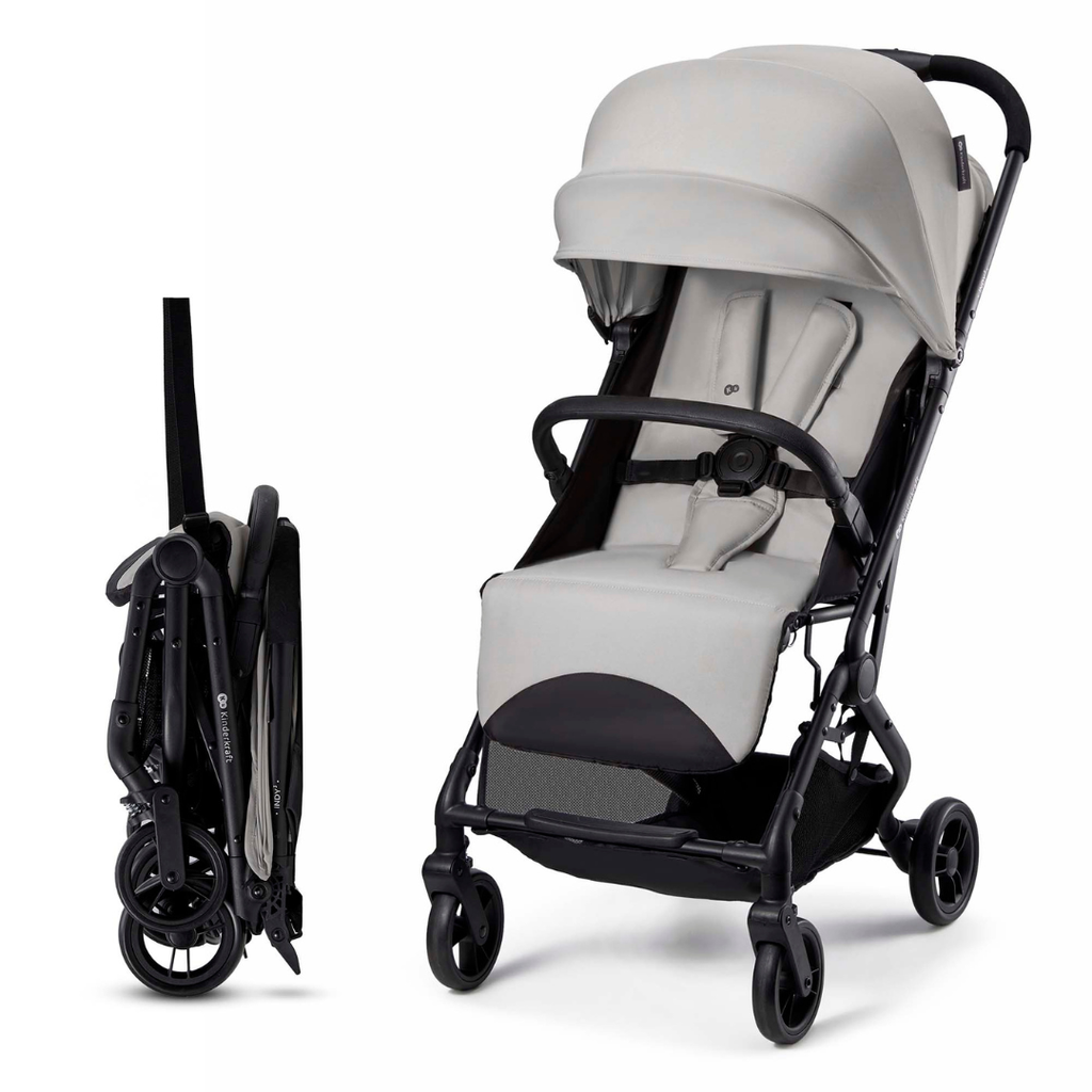 Kinderkraft INDY 3 бебешка количка URBAN GRAY - снимка 12