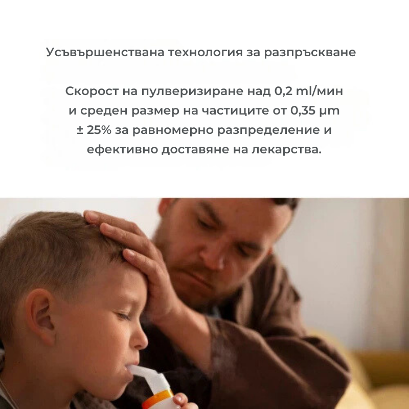 5030 Nuvita преносим компресорен инхалатор - снимка 6