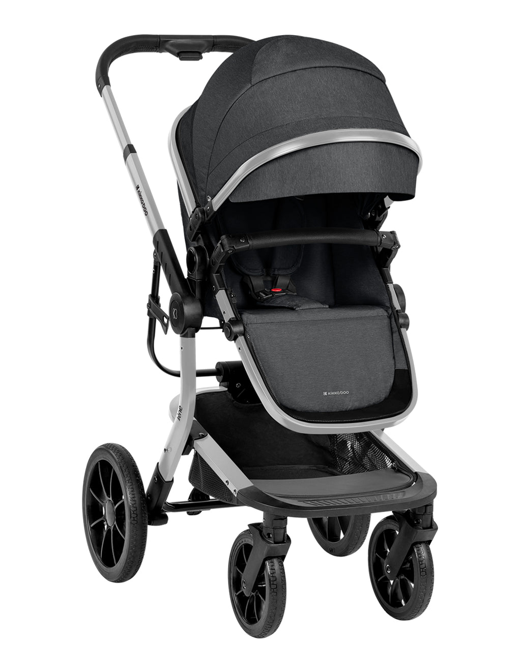 Комбинирана количка 3в1 с твърд кош Irene Dark Grey 2024 - снимка 3
