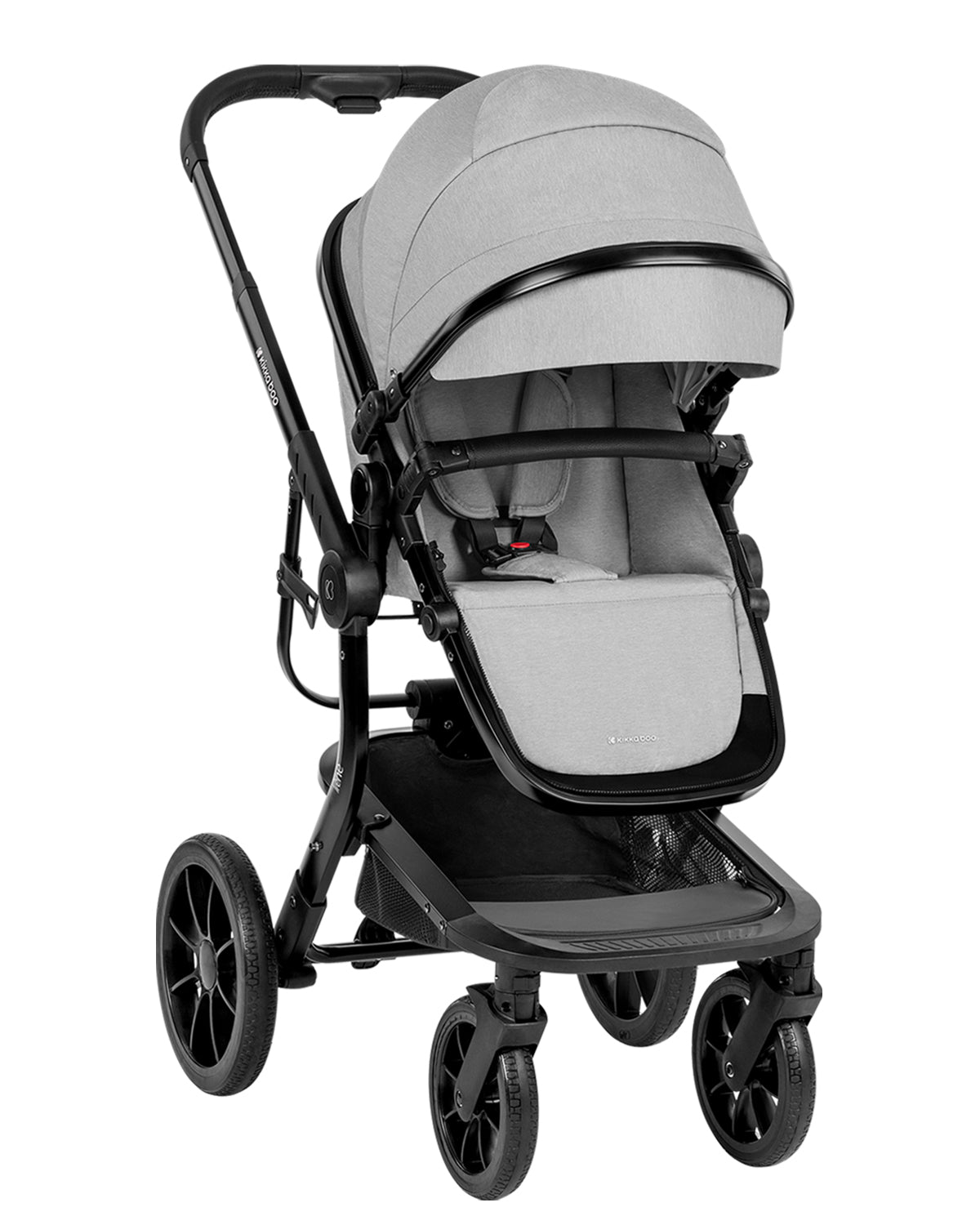 Комбинирана количка 3в1 с твърд кош Irene Light Grey 2024 - снимка 3