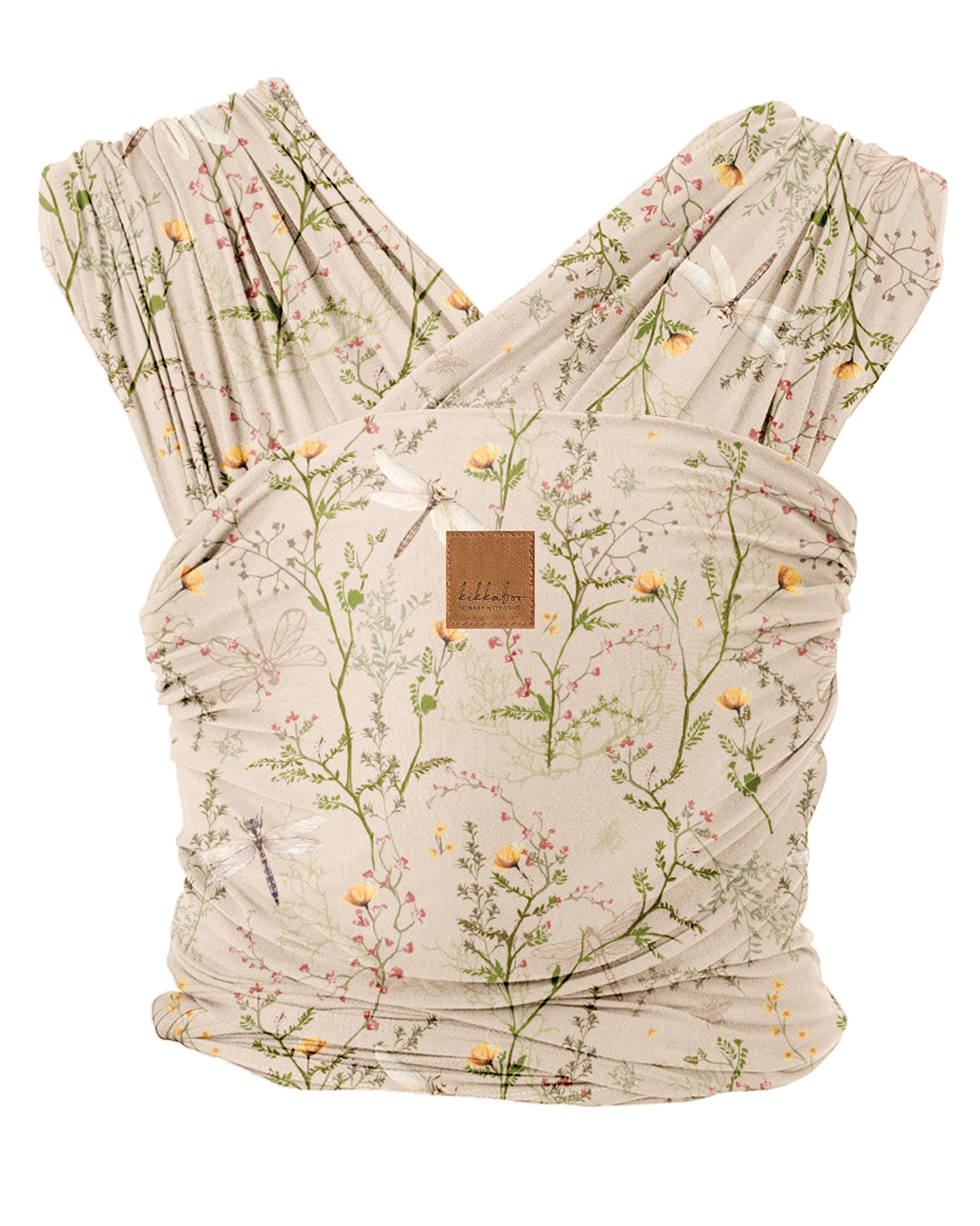 Слинг за носене на бебе Isla Secret Garden Beige