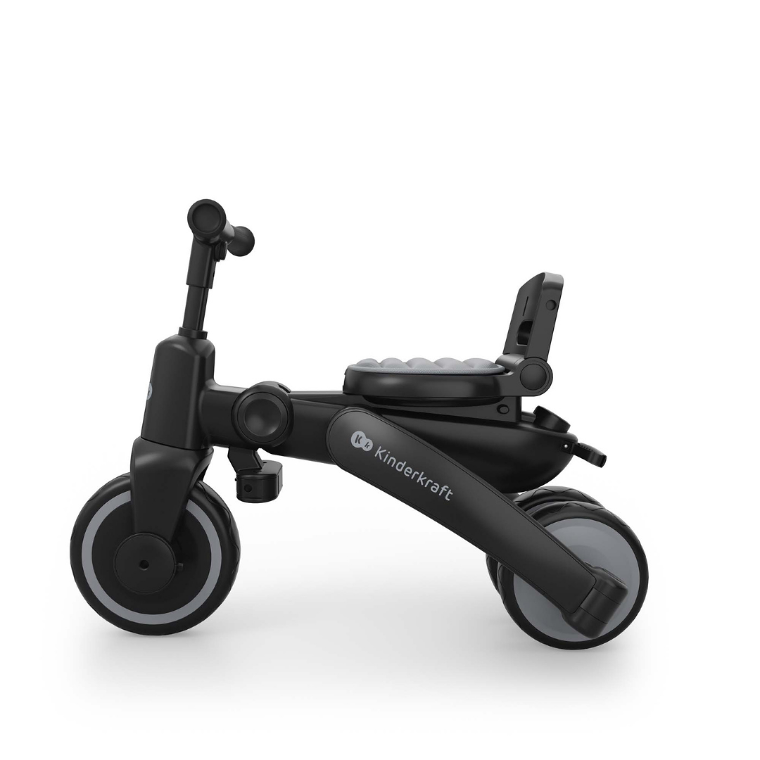 KinderKraft JAZZ 3 сгъваема триколка СИВА - снимка 12