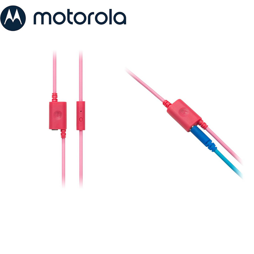 Motorola детски слушалки с кабел MOTO JR200 PINK - снимка 7