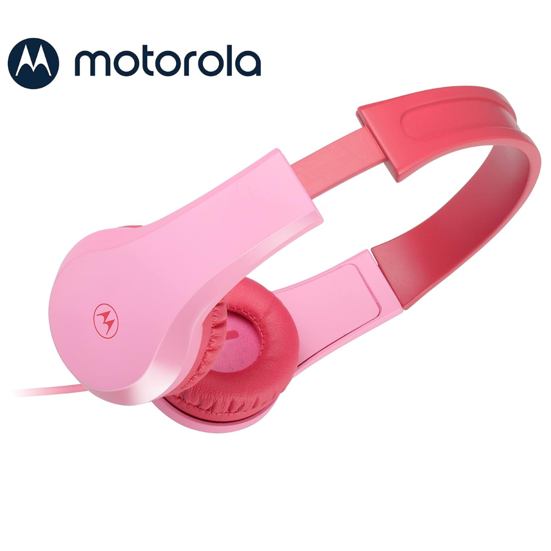 Motorola детски слушалки с кабел MOTO JR200 PINK - снимка 6