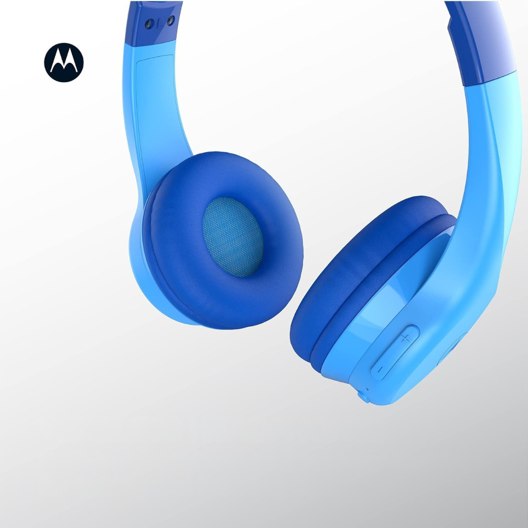 Motorola безжични детски слушалки MOTO JR300 BLUE - снимка 4