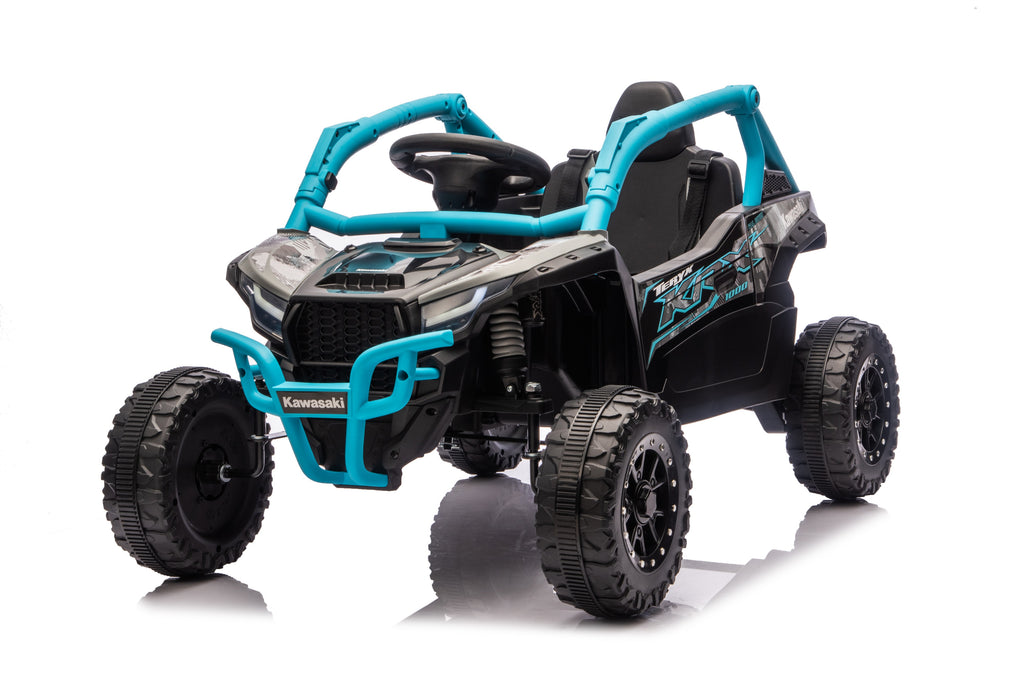 Акумулаторна кола Licensed Kawasaki KRX 1000 Blue-Black | Kikkaboo