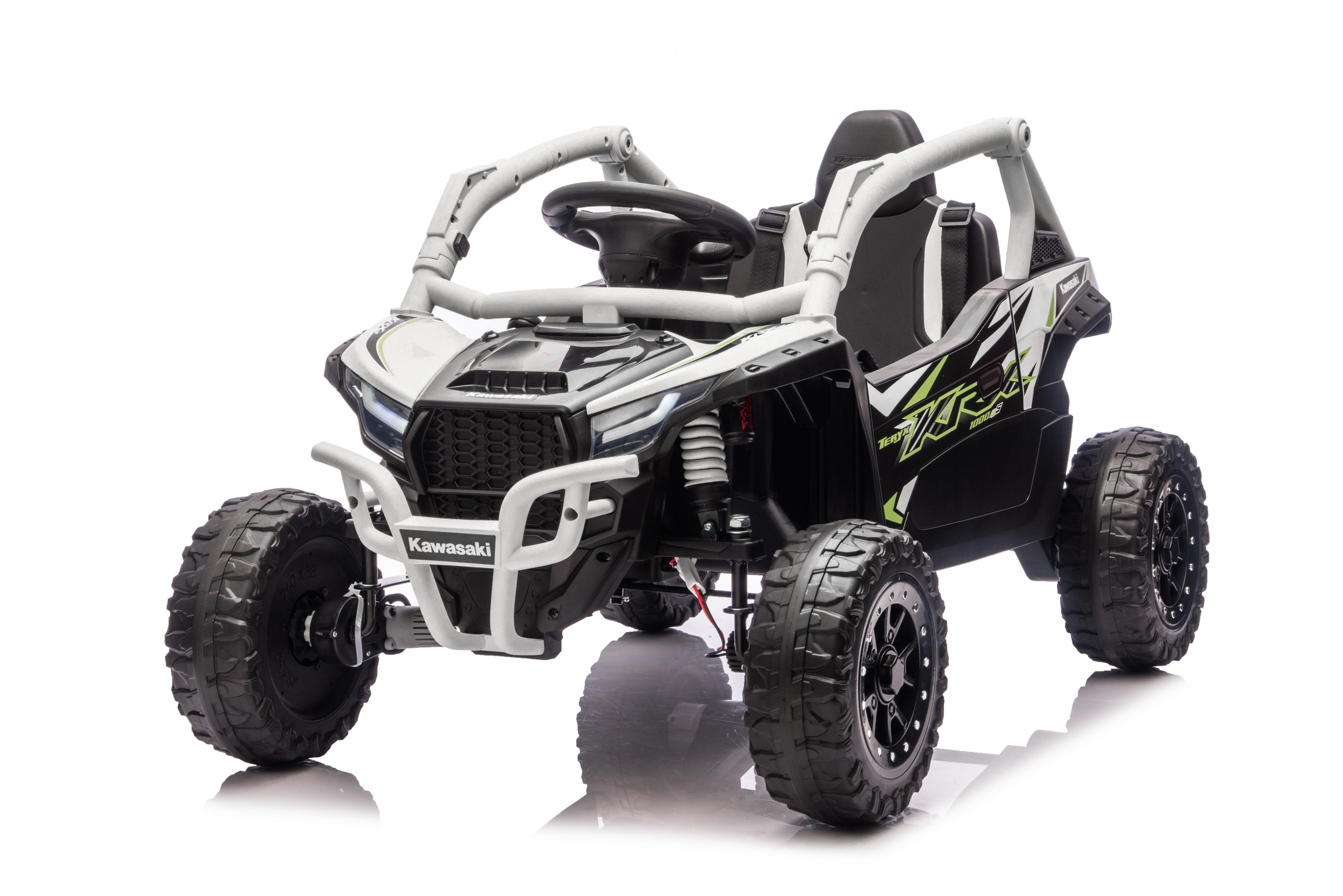 Акумулаторна кола Licensed Kawasaki KRX 1000 Grey-Black | Kikkaboo