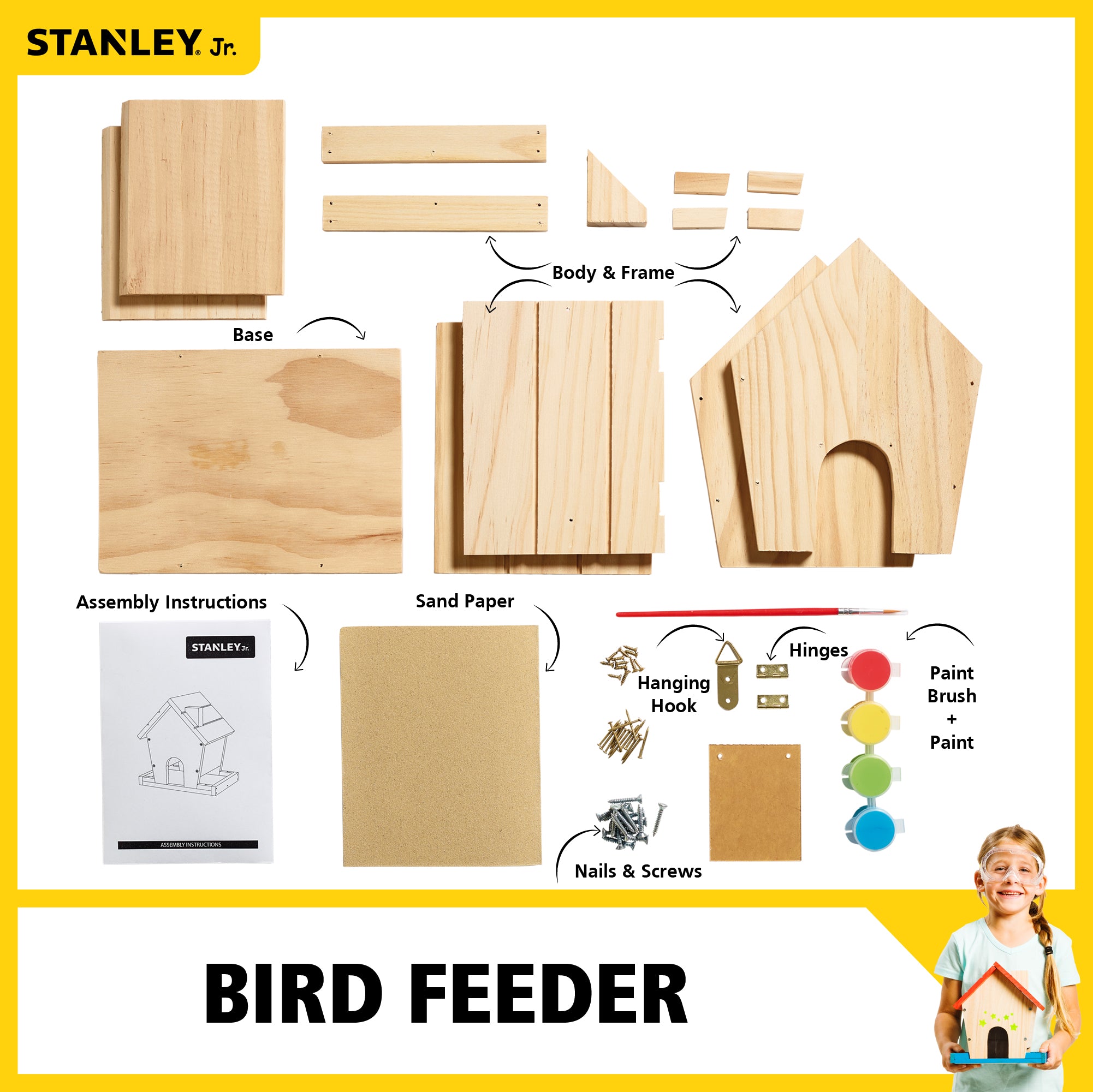 Stanley K020 дървена къща за птици - снимка 4