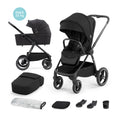 KinderKraft бебешка количка 2в1 NEA MIDNIGHT BLACK