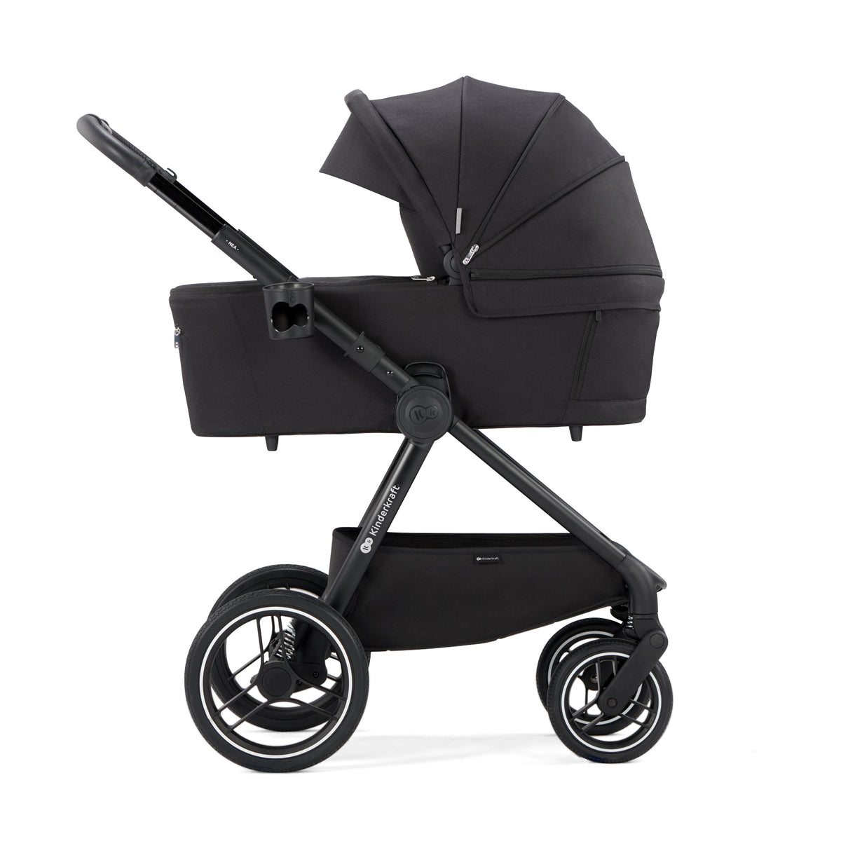 KinderKraft бебешка количка 2в1 NEA MIDNIGHT BLACK - снимка 6