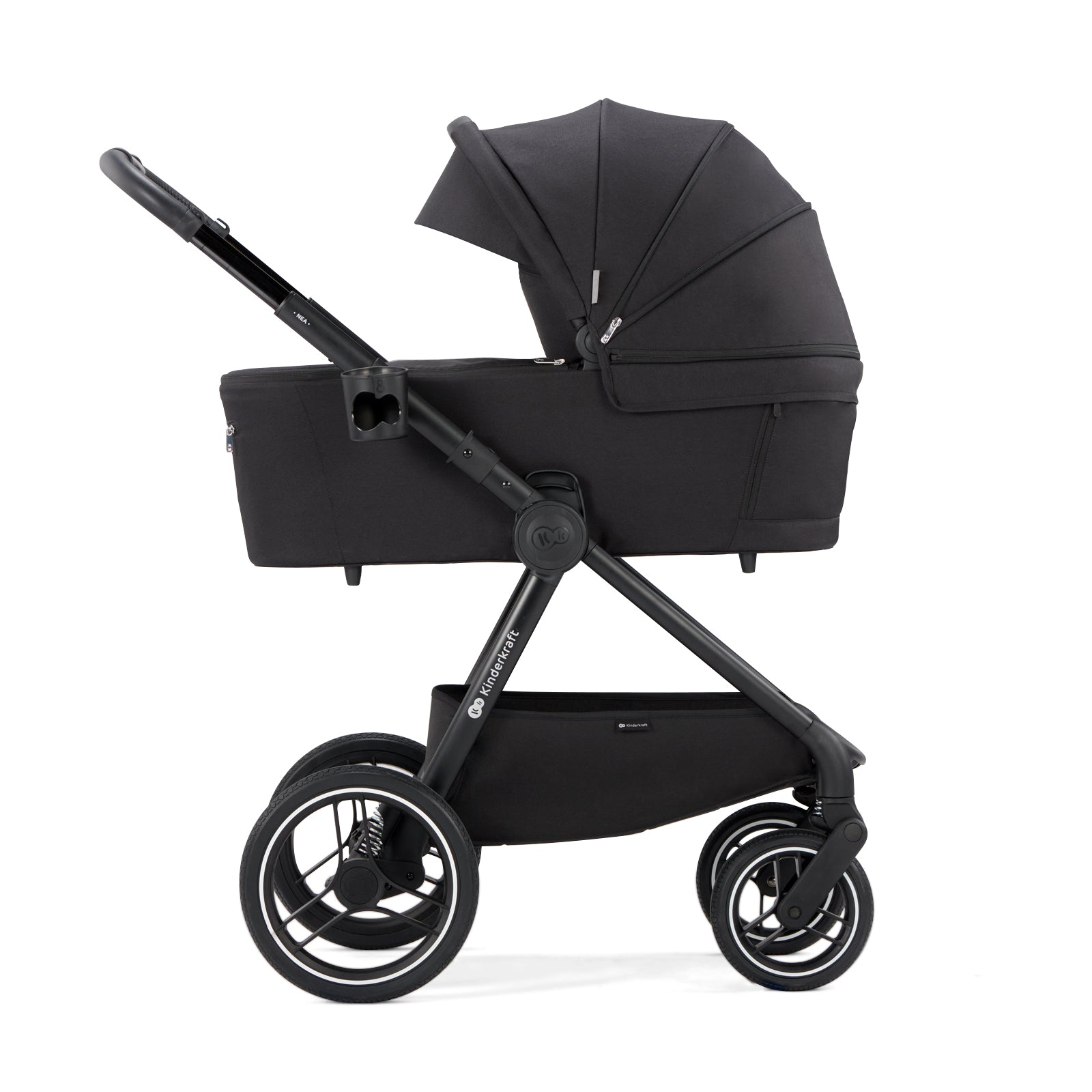 KinderKraft бебешка количка 2в1 NEA MIDNIGHT BLACK - снимка 6