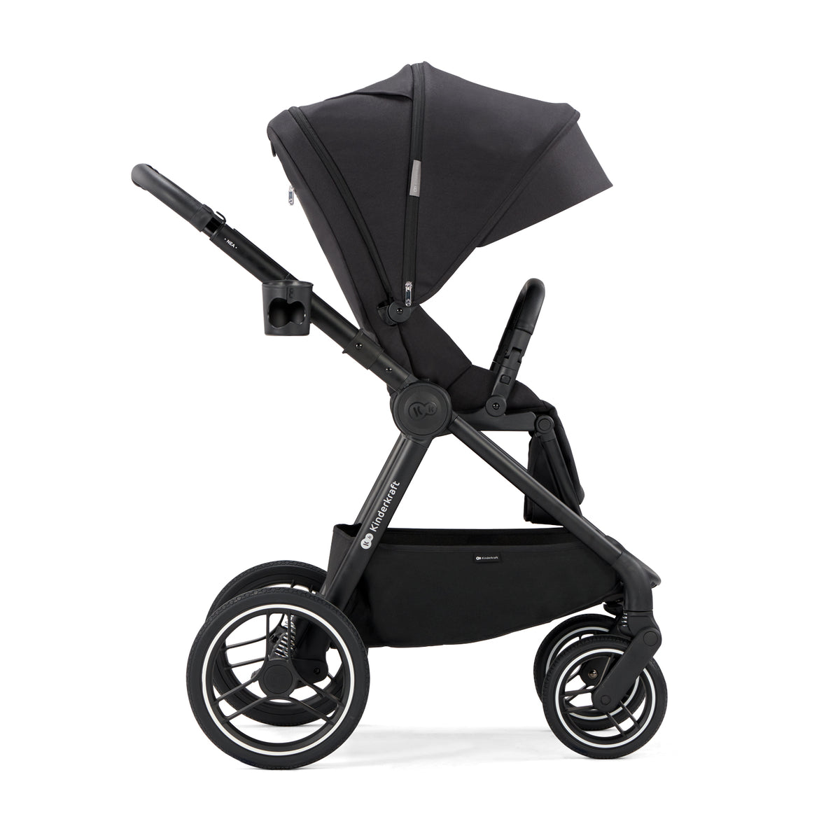 KinderKraft бебешка количка 2в1 NEA MIDNIGHT BLACK - снимка 4