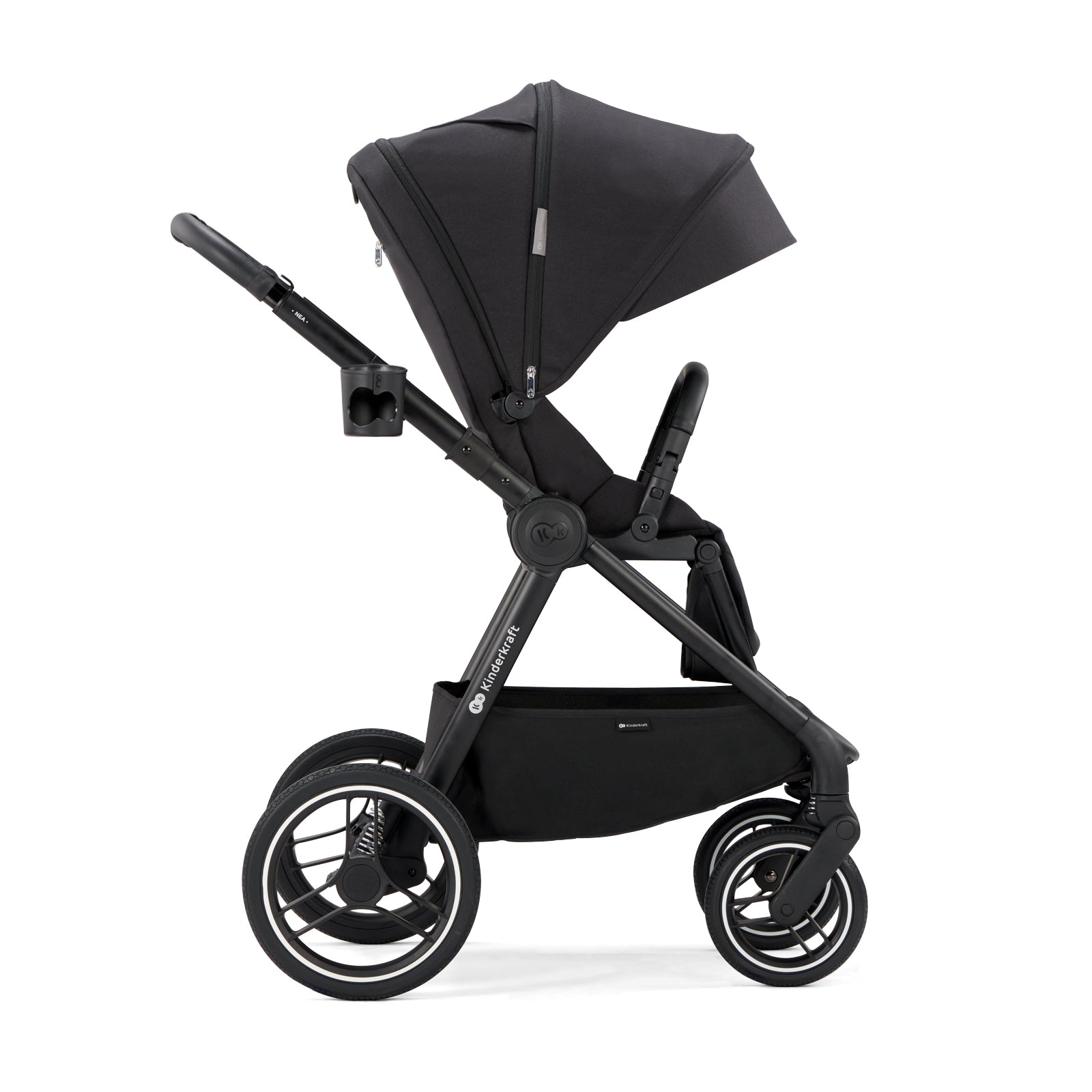 KinderKraft бебешка количка 2в1 NEA MIDNIGHT BLACK - снимка 4