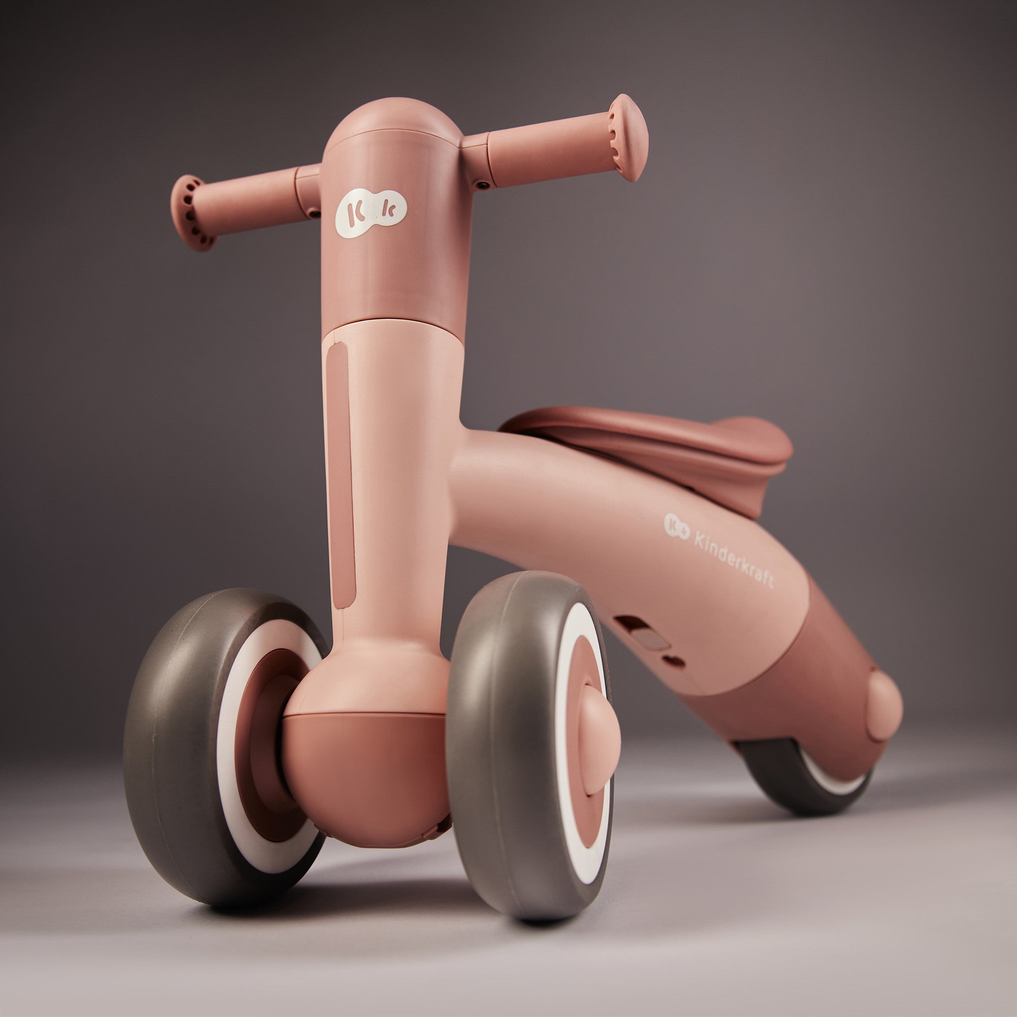 KinderKraft Minibi колело за баланс Candy Pink KRMIBI00PNK0000 - снимка 7