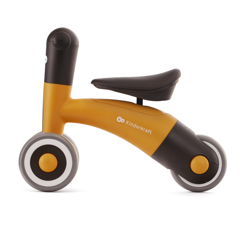 KinderKraft Minibi колело за баланс HONEY YELLOW KRMIBI00YEL0000 - снимка 3