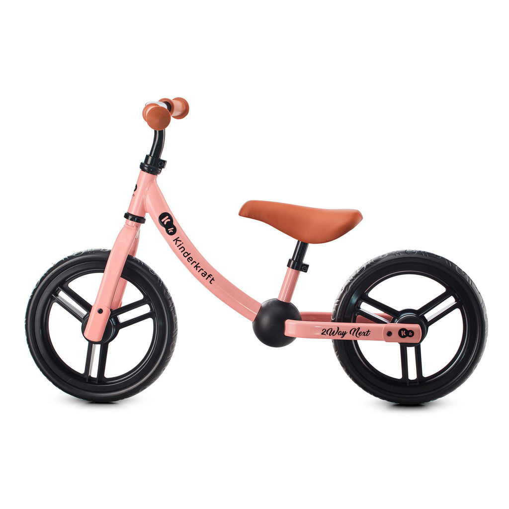 KinderKraft колело за баланс 2WAY NEXT 2023 Rose Pink KR2WAY22PNK0000 - снимка 2