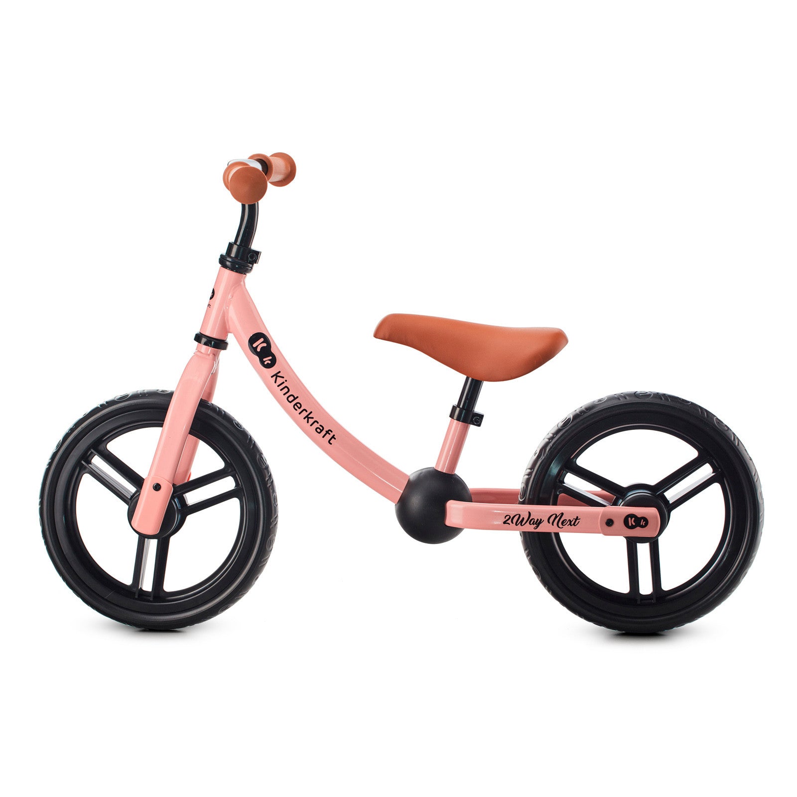 KinderKraft колело за баланс 2WAY NEXT 2023 Rose Pink KR2WAY22PNK0000 - снимка 2