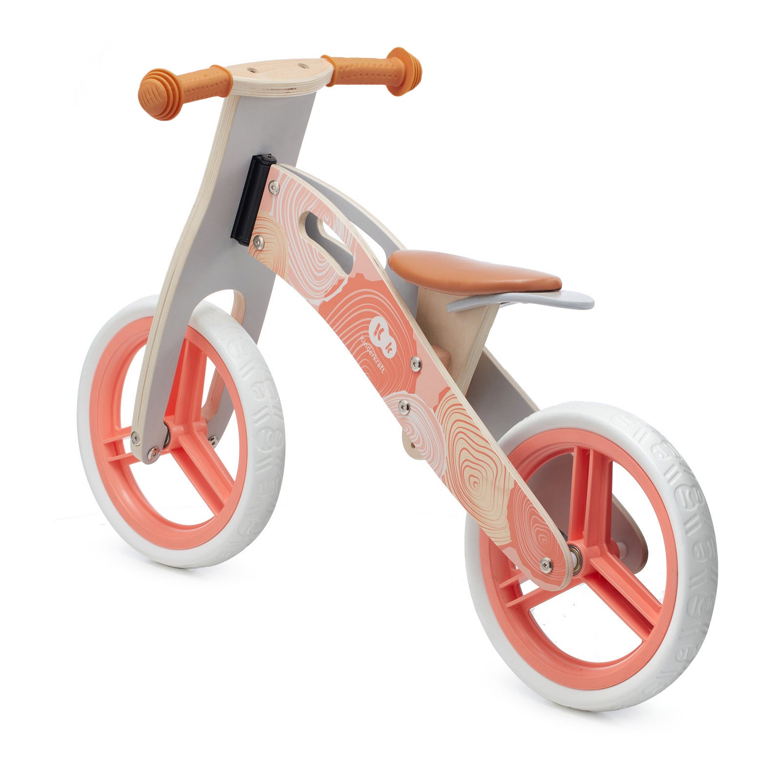 Kinderkraft колело за баланс Runner 2021 Корал KRRUNN00CRL - снимка 3