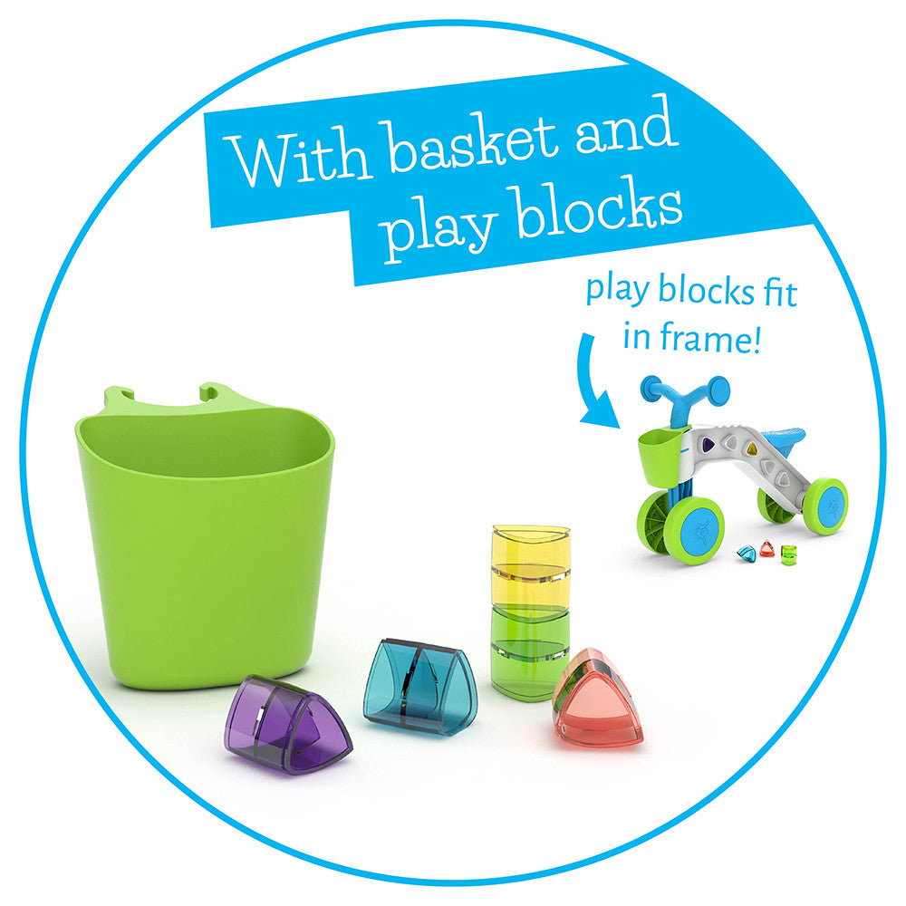 Chillafish ItsiBitsi Blocks CPIB02BLU четириколка синя - снимка 6