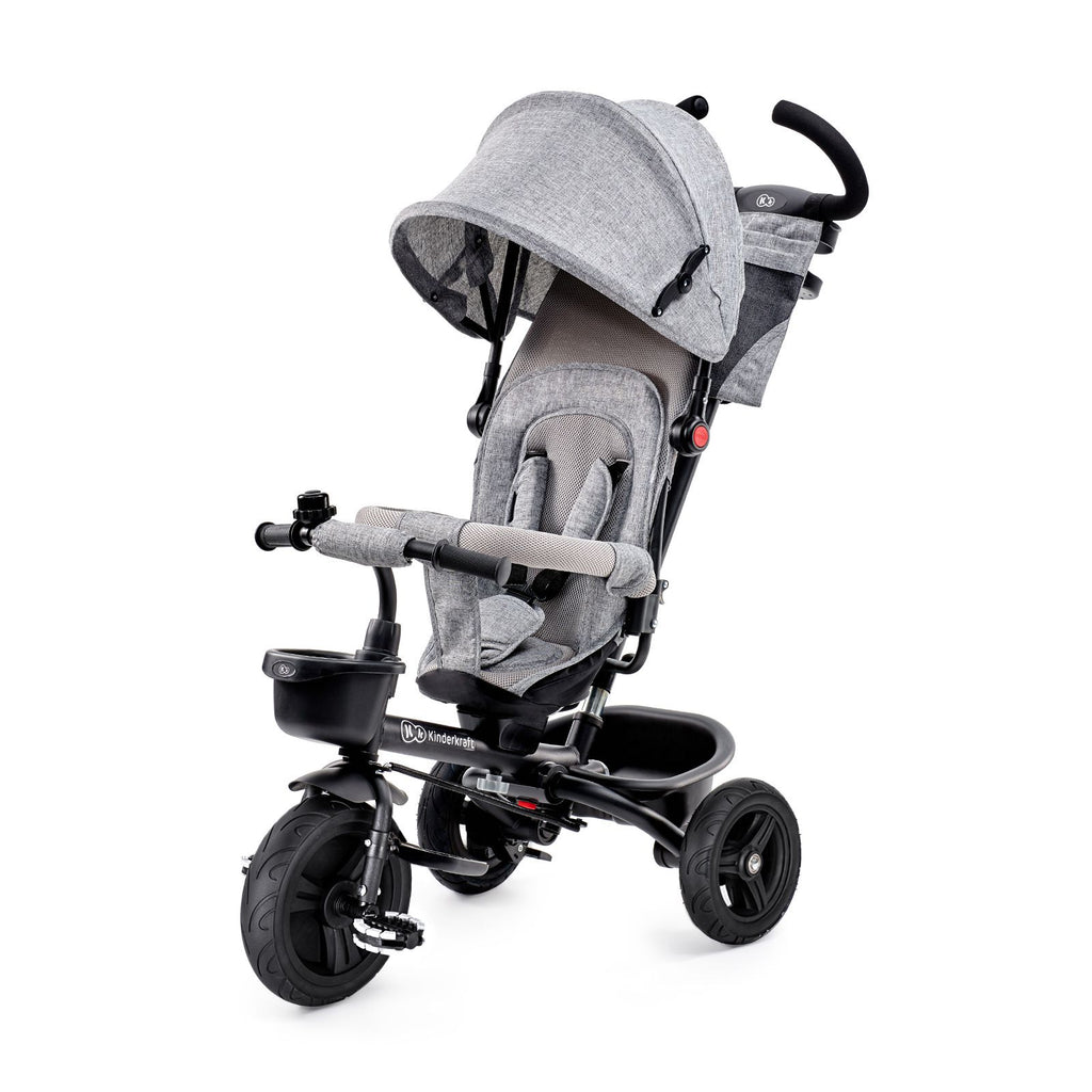 KinderKraft AVEO LIGHT GREY триколка KRAVEO00LGR0000 - снимка 9