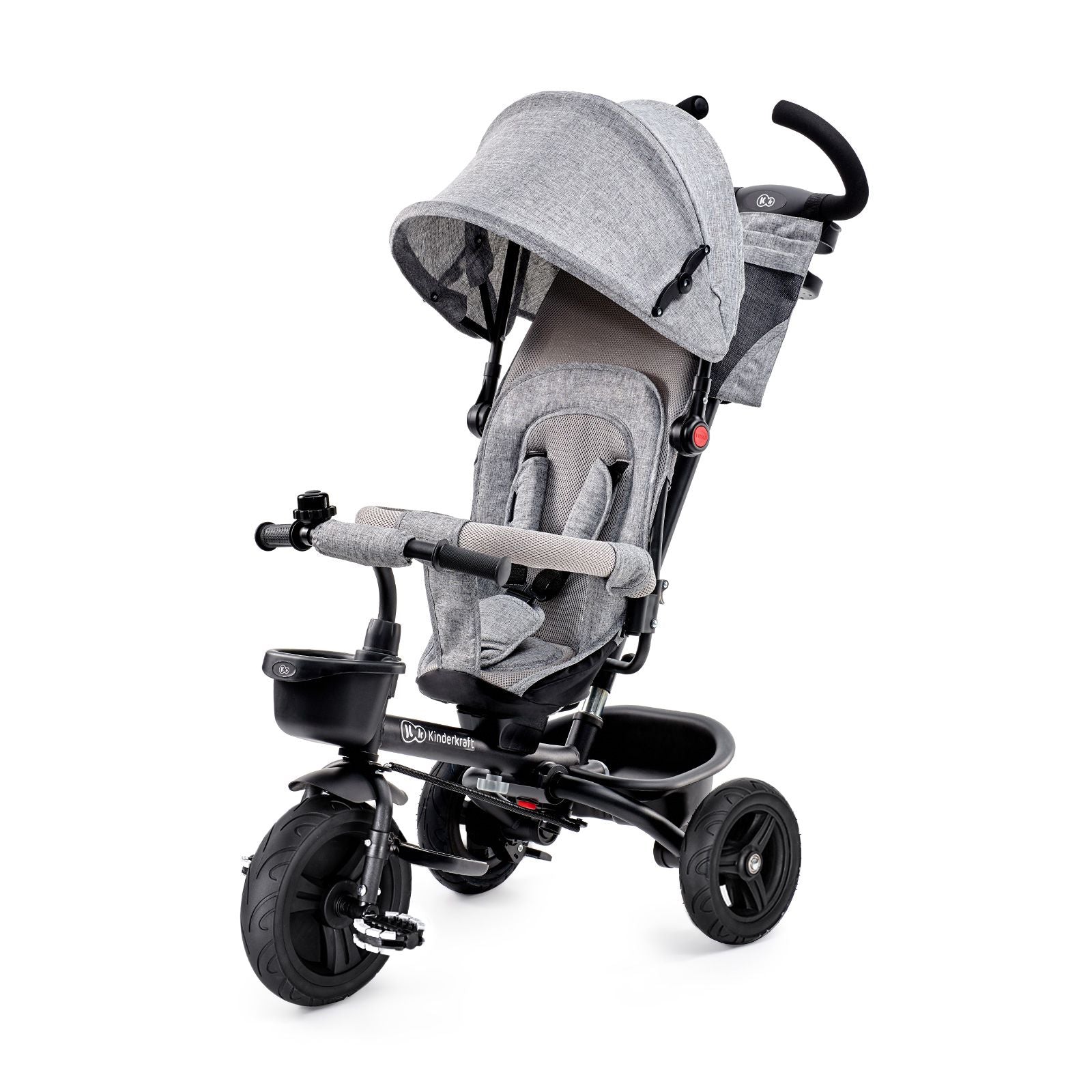KinderKraft AVEO LIGHT GREY триколка KRAVEO00LGR0000 - снимка 9