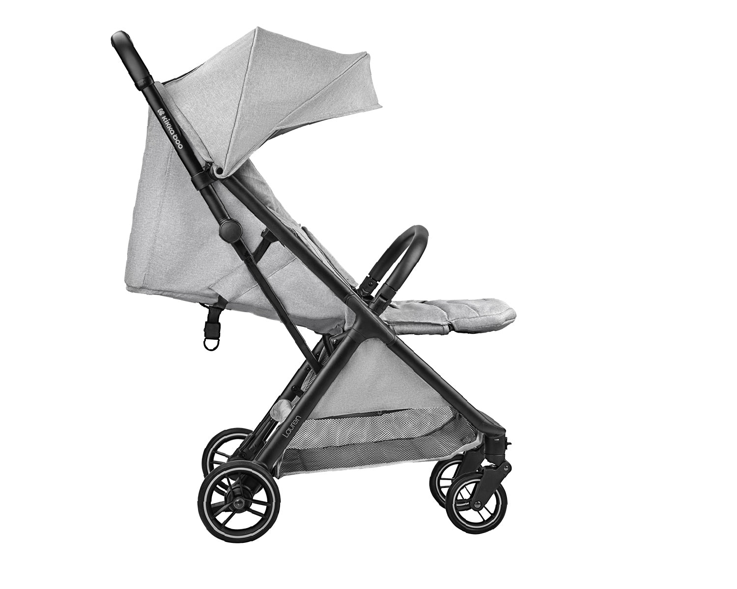 Лятна количка с автоматично сгъване Lauren Light Grey - снимка 4