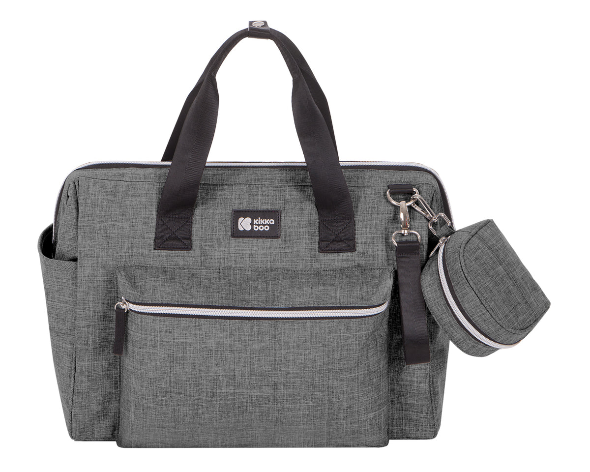 Чанта Maxi Dark Grey | Kikkaboo
