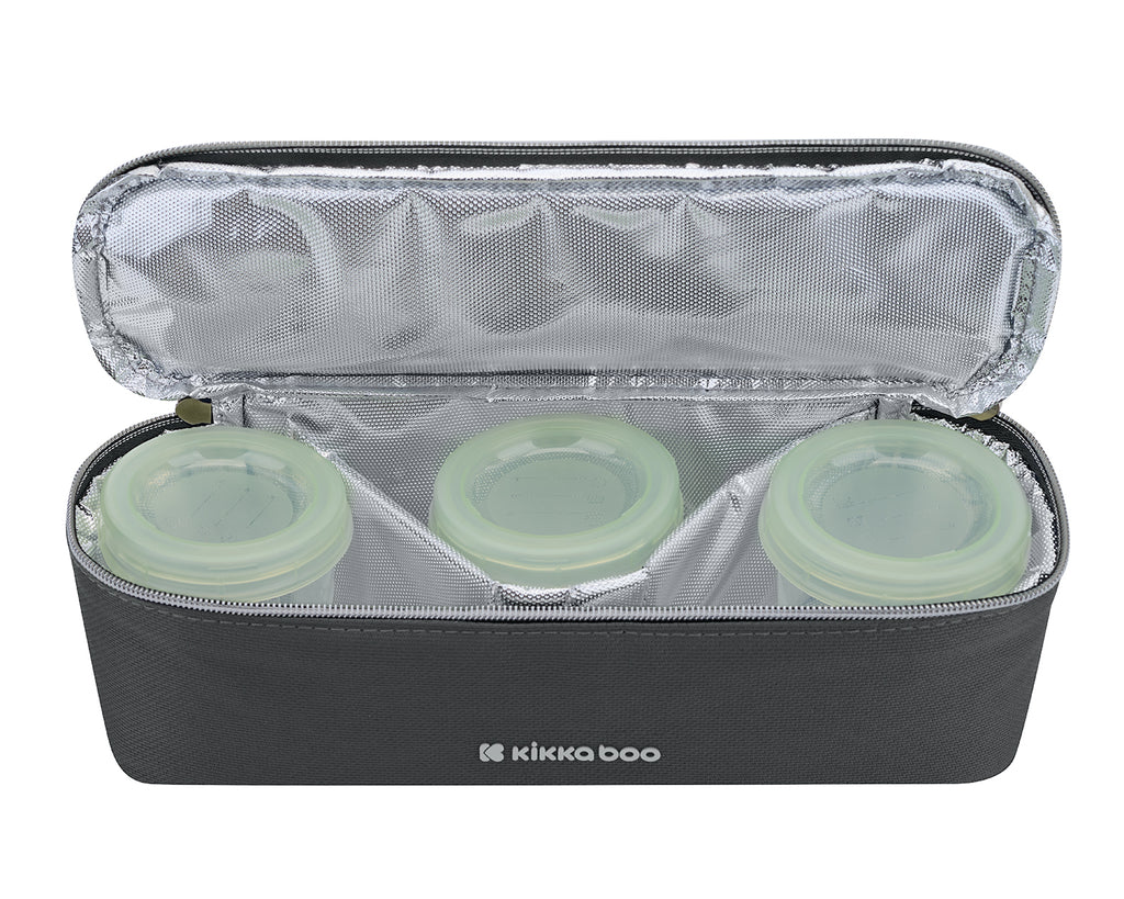 Чанта за храна Foody 28x10x8 см Dark Grey 2025 - снимка 3