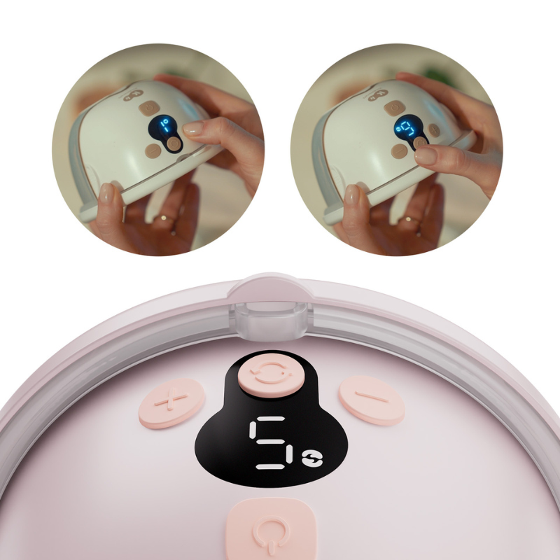 Kinderkraft MAMAFLOW единична електрическа помпа за кърма PINK - снимка 11
