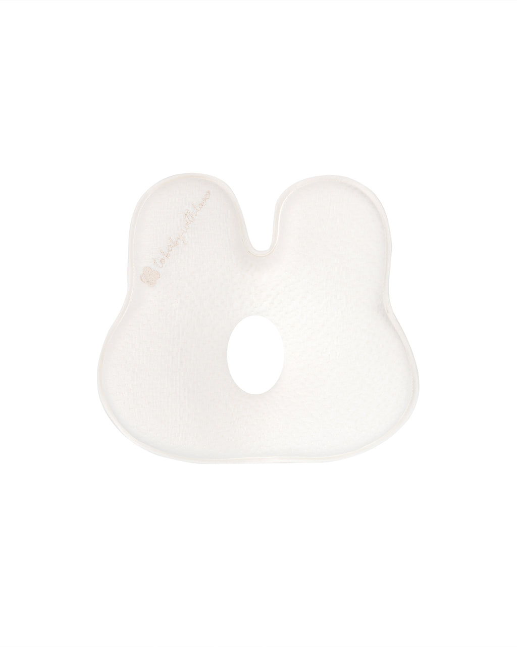 Мемори ергономична възглавница Bunny Airknit White | Kikkaboo