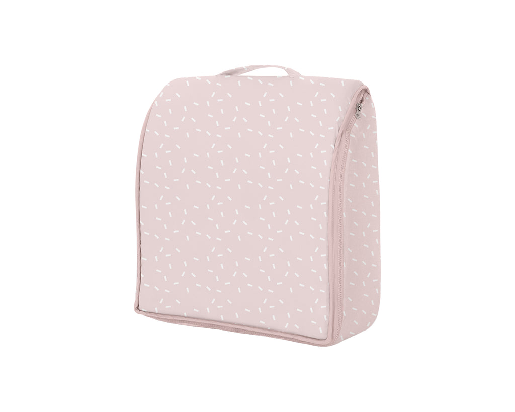 Мемори преносимо легло-раница 2в1 Confetti Pink | Kikkaboo