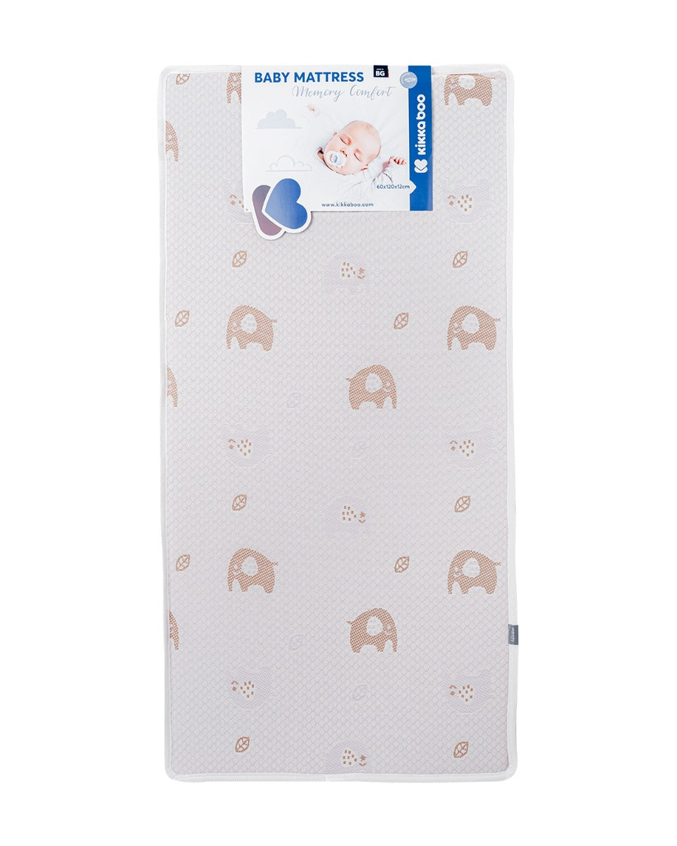 Матрак Memory Comfort 60х120х12см Elephants Pink - снимка 2