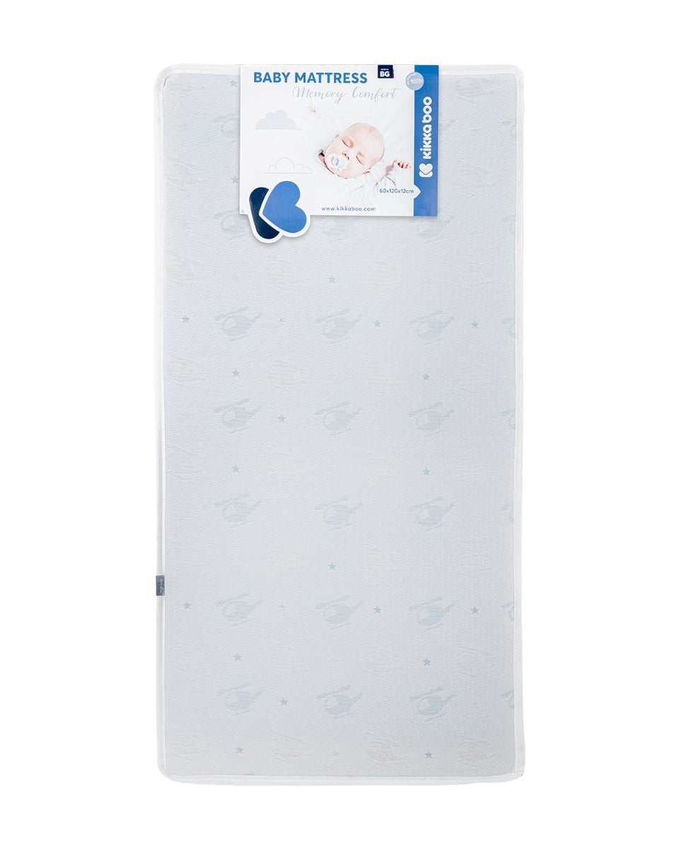 Матрак Memory Comfort 60х120х12см Helicopters Blue/Pink - снимка 2
