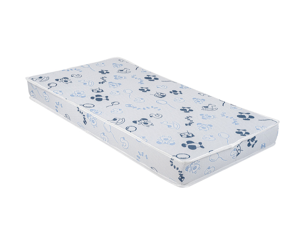 Матрак Memory Comfort 60х120х12см Horses Blue | Kikkaboo